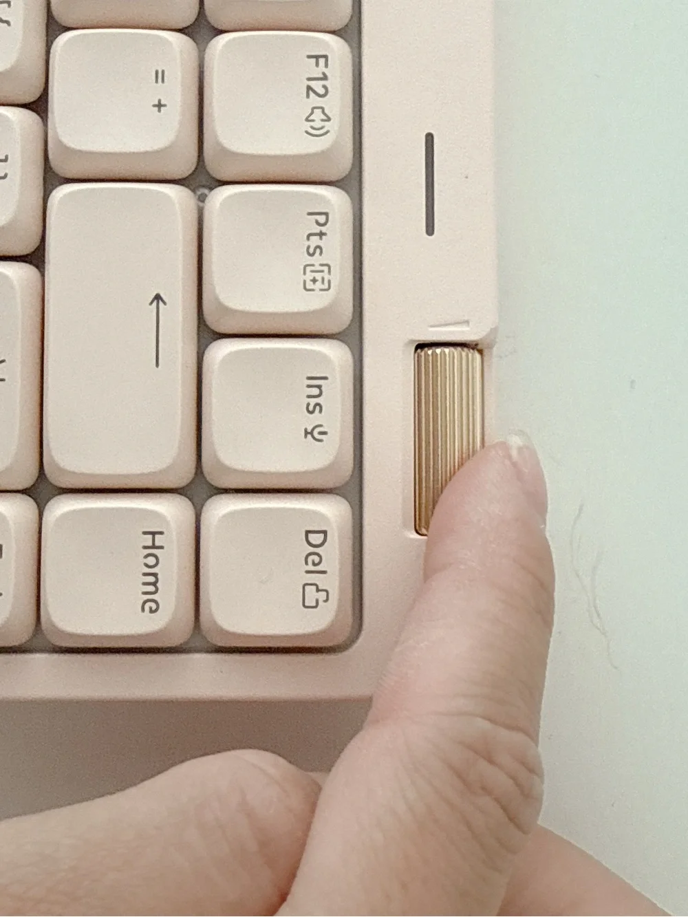 LOFREE Flow Lite Wireless Mechanical Keyboard 84-Key 75% Flamingo Low Profile